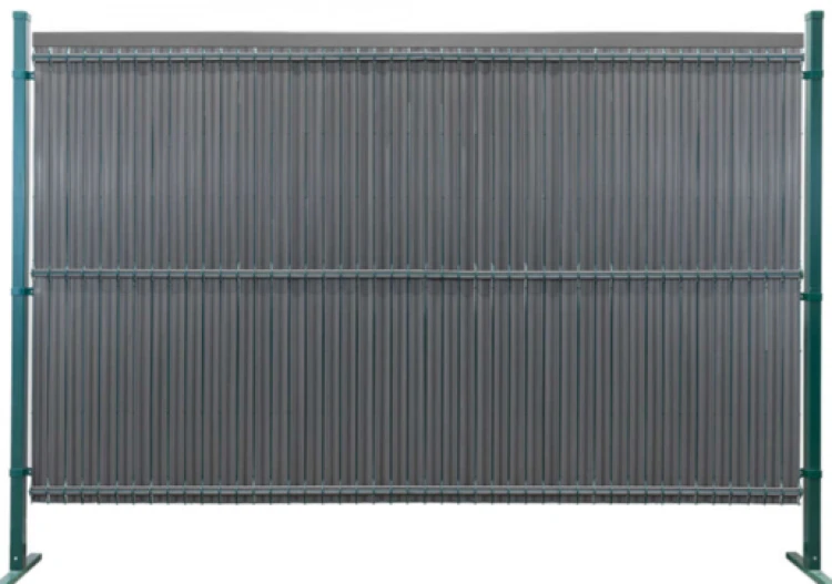 Listwa pionowa do paneli ogrodzeniowych - komplet 153 x 250 cm mm antracyt RD03