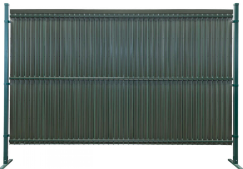 Listwa pionowa do paneli ogrodzeniowych - komplet 123x250 cm zieleń RD12