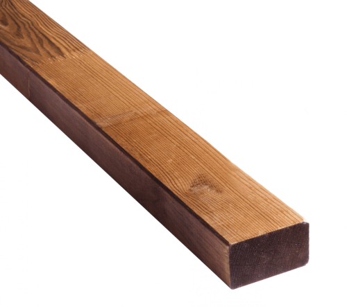 Legar 4 x 7 x 240 cm (Modrzew) Impregnowany Brąz