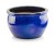 Donica ceramiczna 75.421.38 | Glazed Round-pot 25 x 38 cm Kobalt