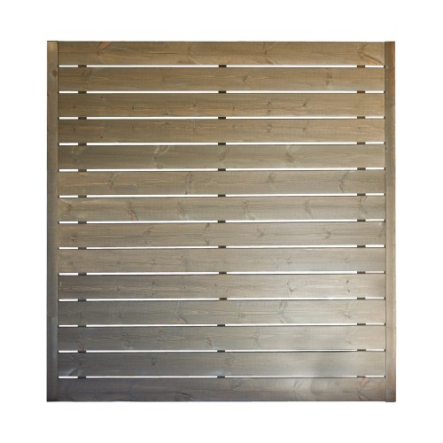 Płot 180 x 180 cm Rodos Szary