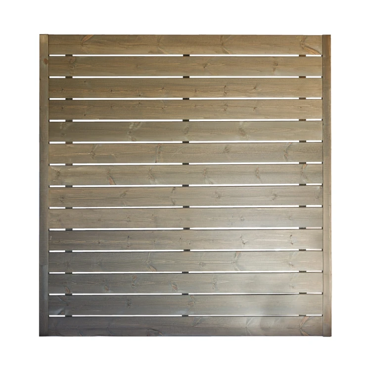 Płot 180 x 180 cm Rodos Szary