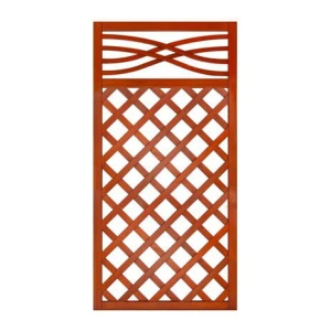Płot w kratkę ANDREWEX MALAGA, Teak 180 x 90 cm 