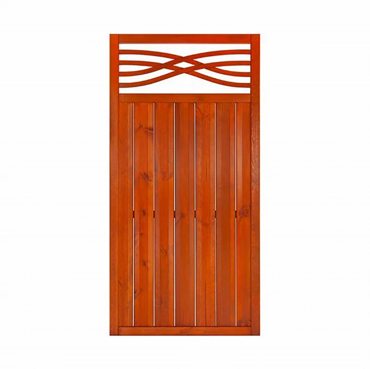 Płot boazeryjny 180 x 90 cm MALAGA Teak