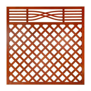 Płot w kratkę ANDREWEX MALAGA, Teak, 180 x 180 cm