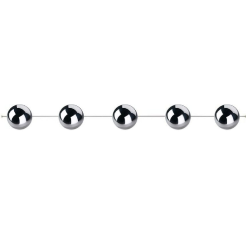 Metalowa kula 1 x 12 cm 74.004.10 hanging decoballs - chrome