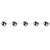 Metalowa kula 1 x 12 cm 74.004.10 hanging decoballs - chrome