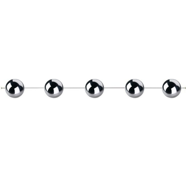 Metalowa kula 1 x 12 cm 74.004.10 hanging decoballs - chrome