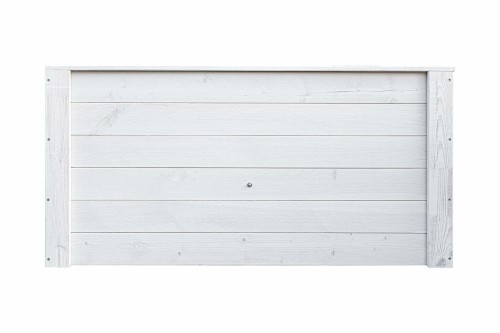 Rozsada skrzynia drewniana do roślin 150x74 cm cream