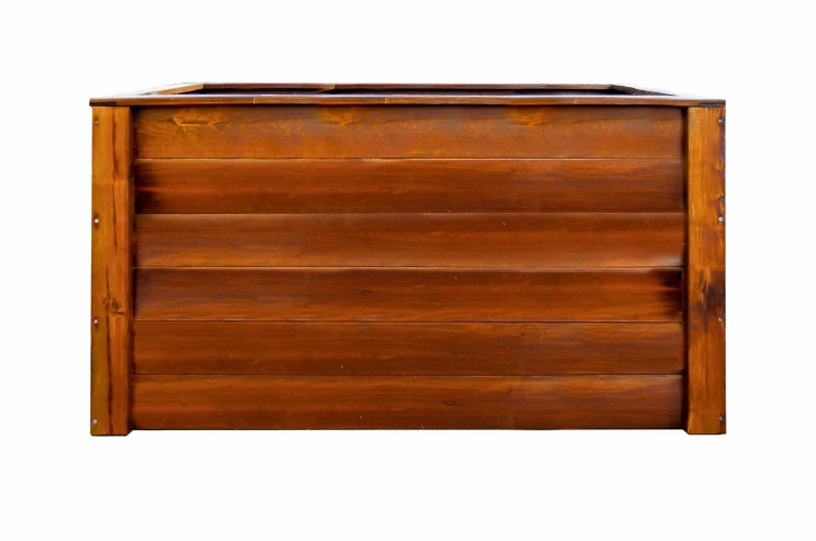 Rozsada skrzynia drewniana do roślin 150x74 cm teak