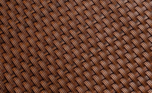 Mata technorattanowa 100 x 300 cm brąz