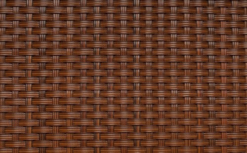 Mata technorattanowa 150 x 300 cm brąz