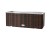Donica Technorattanowa 98 x 25 x 34 cm wyk. aluminium [Kolor: Krem - RD18]