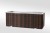 Donica Technorattanowa 98 x 25 x 34 cm wyk. aluminium [Kolor: Krem - RD18]