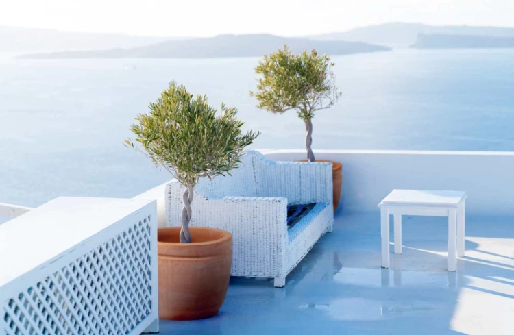 Donica ceramiczna 75.201.39 | Tus Bullet-pot 39 x 32 cm