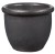 Donica ceramiczna 75.404.40 | Glazed 352pot 40 x 32 cm Grafit