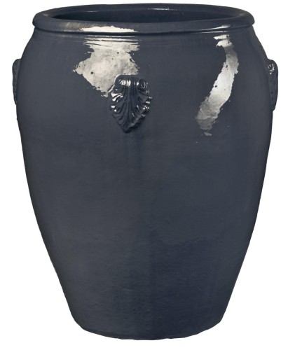 Donica ceramiczna 75.444.79 | Glazed Dzban duży 62 x 79 mm Grafit