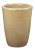 Donica ceramiczna 75.433.44 | Glazed Tall-urn 34 x 44 cm Krem