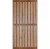 Płot drewniany ANDREWEX QUADRA lamelowy sosna naturalna 180x90 cm - widok produktu