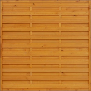 Płot drewniany ANDREWEX CLASSIC ryflowany, pinia, 180x180 cm