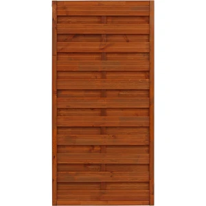 Płot drewniany ANDREWEX CLASSIC ryflowany, teak, 180x90 cm