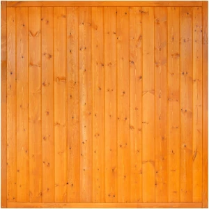 Płot drewniany pełny ANDREWEX OXFORD boazeryjny, pinia, 180x180 cm