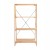 Regał surowe drewno ANDREWEX TIMBER, 115 x 62 x 35 cm