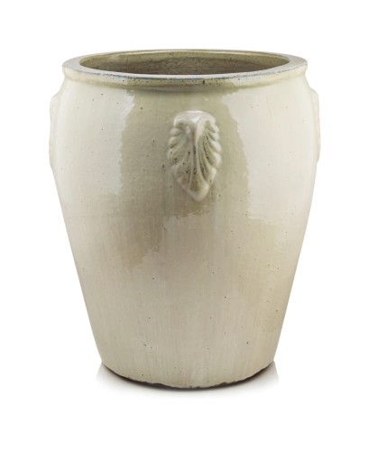 Donica ceramiczna 75.443.62 | Glazed Dzban duży 53 x 62 cm Krem