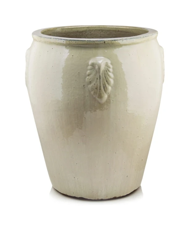 Donica ceramiczna 75.443.62 | Glazed Dzban duży 53 x 62 cm Krem