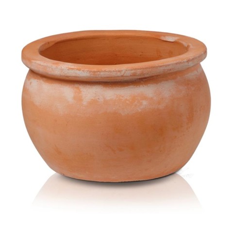 Donica ceramiczna 75.207.38 | Tus Round-pot 38 x 25 cm