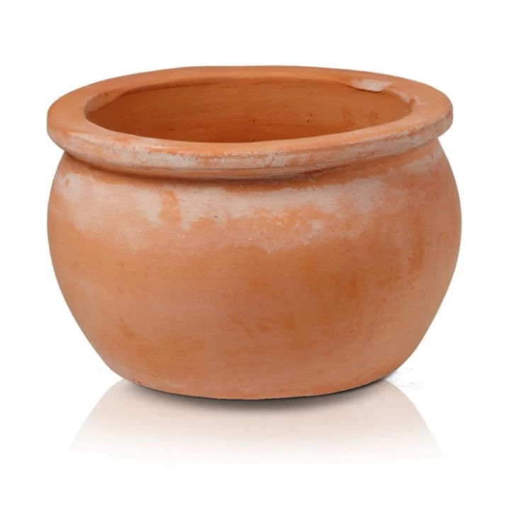 Donica ceramiczna 75.207.38 | Tus Round-pot 38 x 25 cm