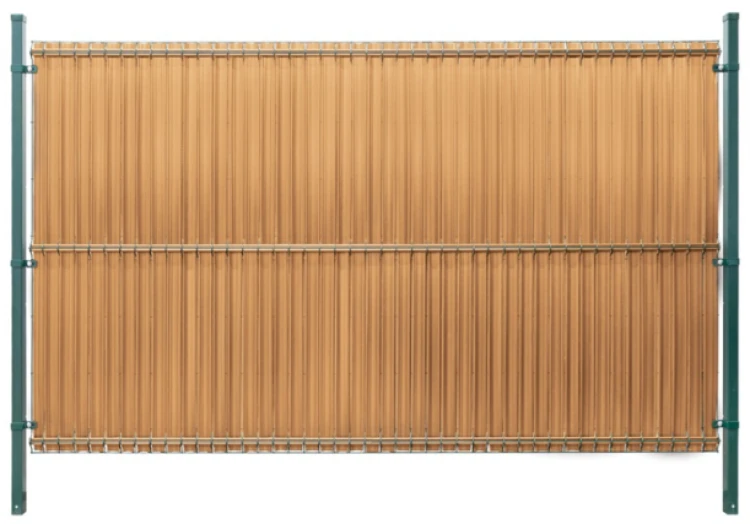 Listwa pionowa do paneli ogrodzeniowych - komplet 173 x 250 cm beż RD08
