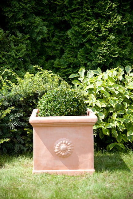 Donica ceramiczna 75.205.42 | Tus Kwadrat 42 x 39 cm