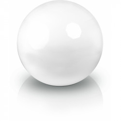 Ekskluzywna kula dekoracyjna 400 x 400 mm 95.015.40 Fiber decoball white