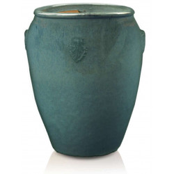 Donica ceramiczna 75.442.48 | Glazed Dzban duży  490 x 480 mm Turkus