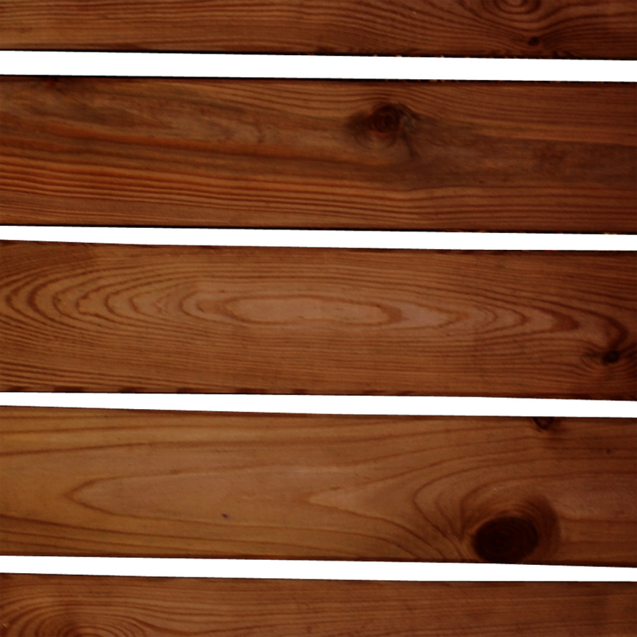 Donica drewniana 450 x 450 x 450 mm impregnacja brąz 