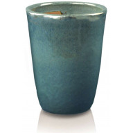 Donica ceramiczna 75.432.44 | Glazed Tall-urn 340 x 440 mm Turkus_main_photo
