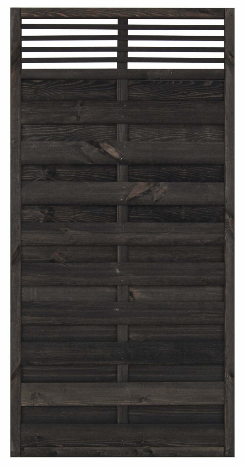 Płot lamelowy 1800 x 900 mm Wien Szary