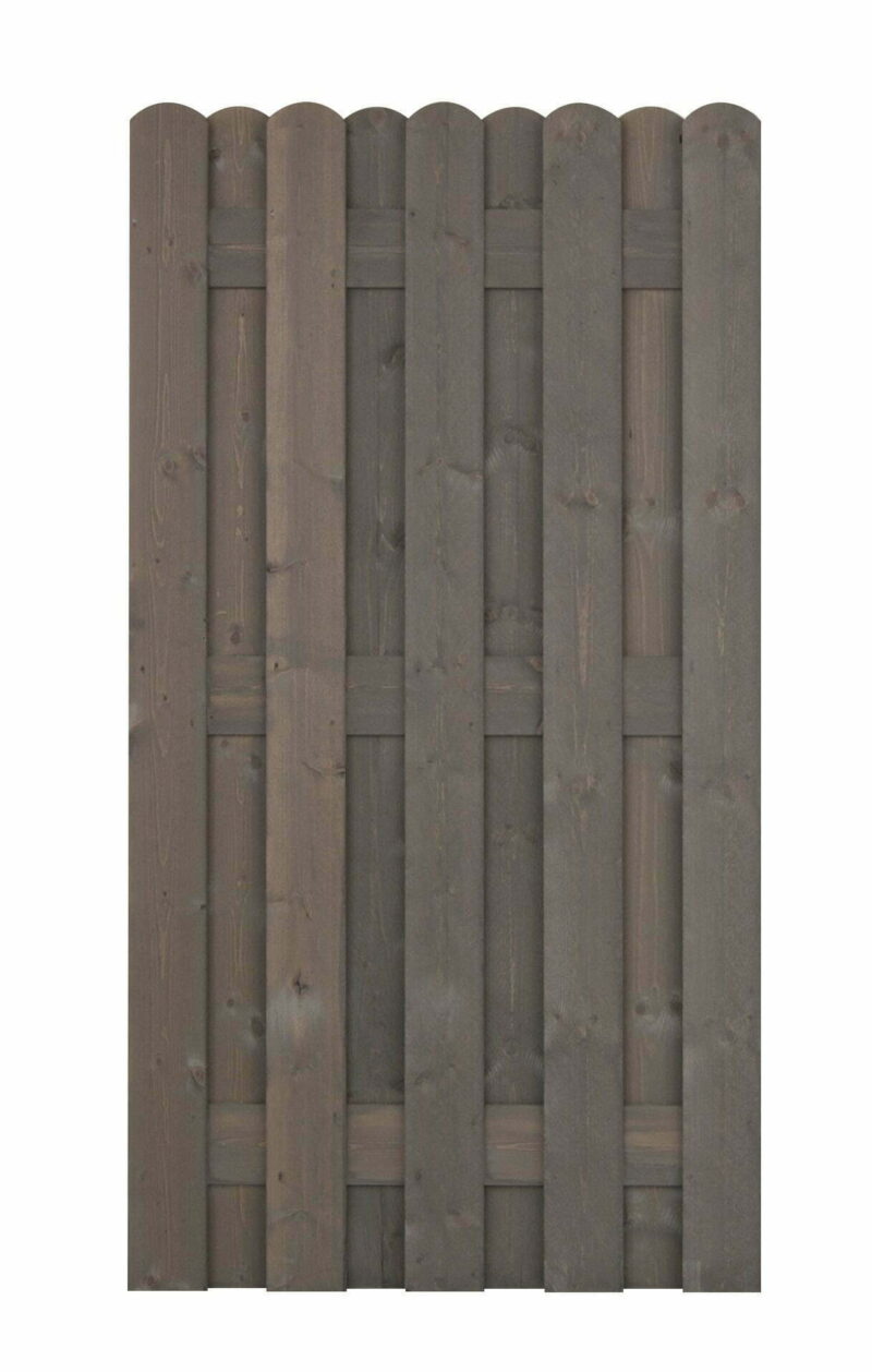 Płot  1800 x 900 mm Bohlenzaun Szary